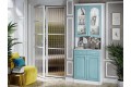 Буфет Констанция 2-х створчатый голубой