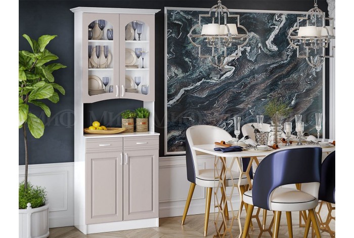 Буфет Констанция 2-х створчатый мускат