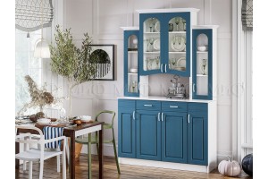 Буфет "Констанция" 4-х створчатый (джинс)