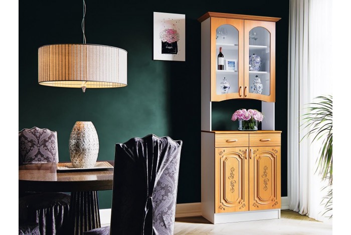 Буфет Лиза-2 2-х створчатый ольха матовый