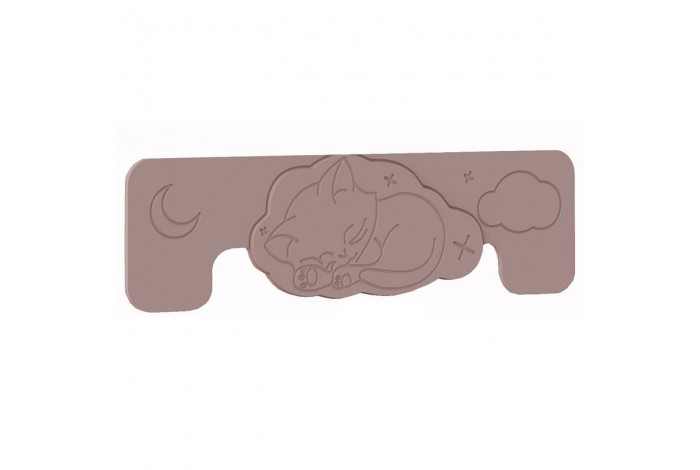 Кровать двухъярусная Юниор-4 дуб крафт белый - шарли Pink