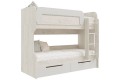 Детская комната Юниор-4 вариант 2 дуб крафт белый - шарли белый