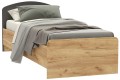 Кровать Мартина 80 х 200 дуб крафт золотой - графит