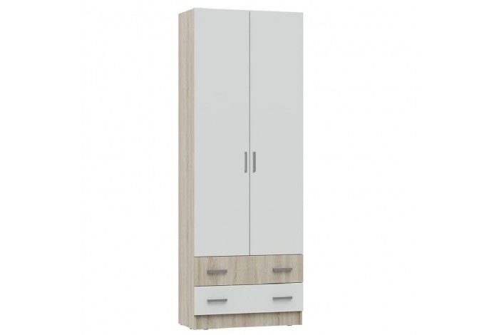 Детская комната Мартина вариант 3 дуб сонома - белый глянец