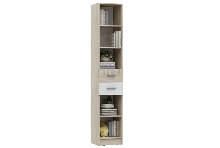 Детская комната Мартина вариант 3 дуб сонома - белый глянец