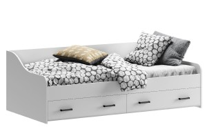 Детская модульная комната "Вега NEW (Нэнси)" (белый глянец холодный)