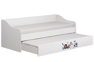Кровать "Вега NEW Boy" двухъярусная выдвижная (белый)
