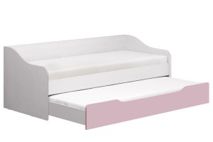 Кровать "FASHION 1" двухъярусная выдвижная (белый)