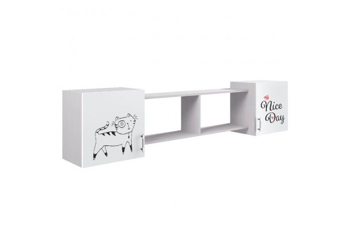 Детская модульная комната для девочки FASHION 1 белый