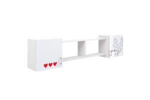 Детская модульная комната "Вега NEW Girl" для девочки (белый)