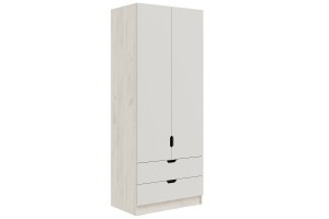 Детская модульная комната "Юниор-4" вариант 2 (дуб крафт белый - шарли белый)