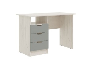 Детская модульная комната "Юниор-4" вариант 1 (дуб крафт белый - шарли бриз)