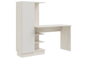 Детская модульная комната "Юниор-4" вариант 2 (дуб крафт белый - шарли белый)