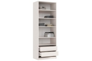 Набор шкафов "Ларго" в гардеробную вариант №4 (кашемир)