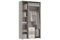 Гостиная Белла с 3-х створчатым шкафом дуб крафт серый - кашемир