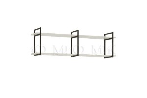 Гостиная "Нэнси LOFT" (дуб крафт белый - дуб крафт белый)