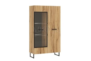 Гостиная "Нэнси LOFT" (дуб крафт золотой - дуб крафт золотой)