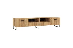 Тумба под ТВ "Нэнси LOFT" 200 (дуб крафт золотой)