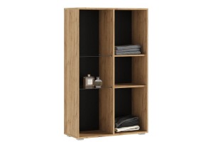 Гостиная "Нэнси NEW" (дуб крафт золотой - дуб крафт золотой)