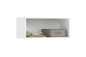 Гостиная "Норд" (белый - белый глянец)