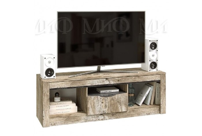 Гостиная Ривьера дуб юкон - бетон темный