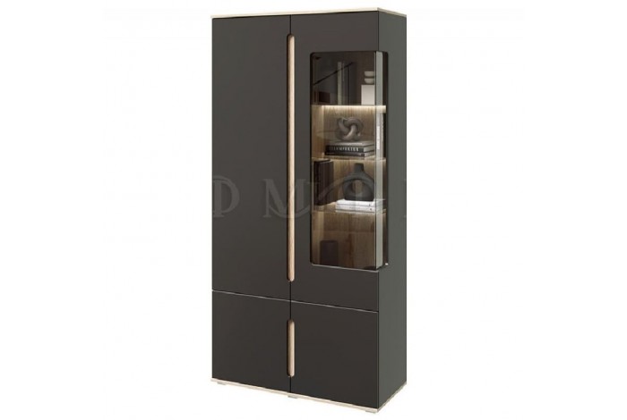 Гостиная Ким-1 белый глянец - венге