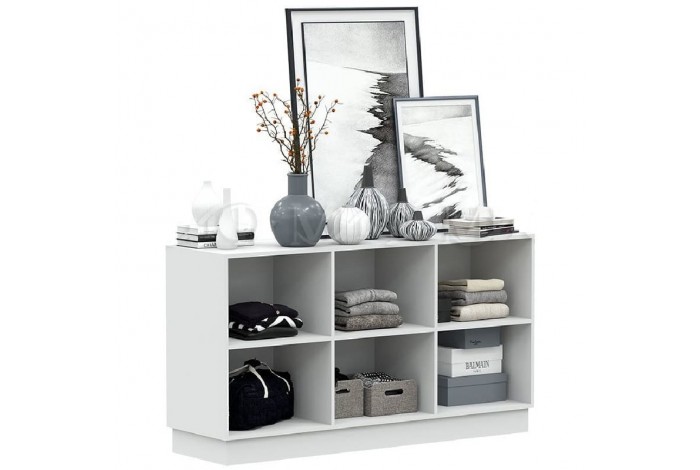 Комод Магнолия белый глянец