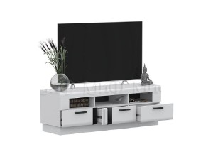 Тумба под ТВ "Магнолия" (белый глянец)