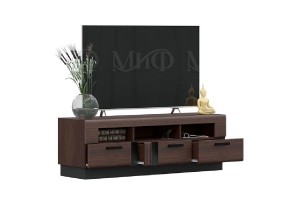 Тумба под ТВ "Магнолия" (орех - дерево)