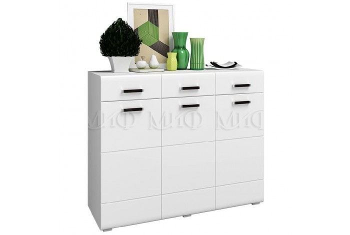 Спальня Нэнси белый - белый глянец