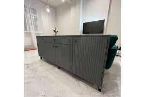 Комод Оливия (графит - графит софт)