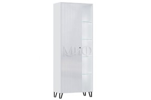 Гостиная "Оливия-9" (белый - белый глянец)