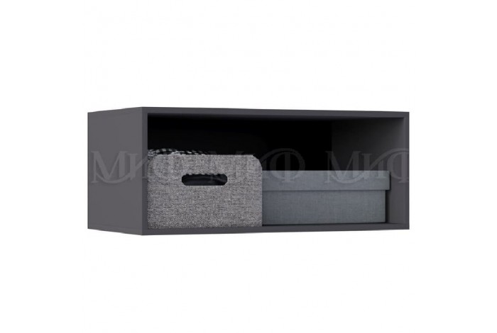 Гостиная Оливия-1 графит - графит софт