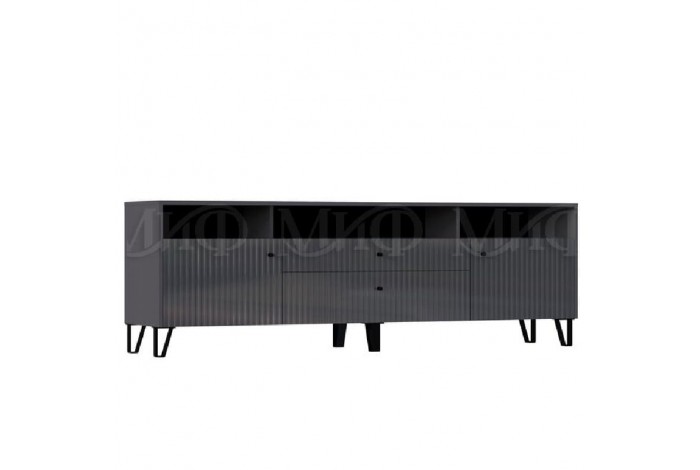 Гостиная Оливия-8 графит - графит софт