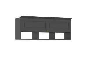 Гостиная "Престиж-1" вариант 3 (графит - графит структурный)