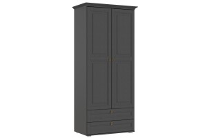 Гостиная "Престиж-1" вариант 3 (графит - графит структурный)