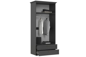 Гостиная "Престиж-1" вариант 3 (графит - графит структурный)