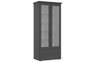 Гостиная "Престиж-1" вариант 1 (графит - графит структурный)