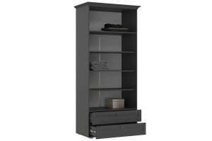 Гостиная "Престиж-1" вариант 1 (графит - графит структурный)