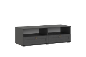 Тумба под ТВ "Престиж-1" (графит - графит структурный)