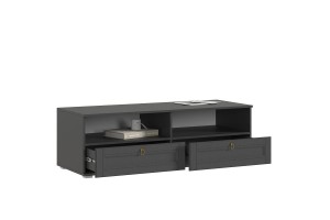 Тумба под ТВ "Престиж-1" (графит - графит структурный)