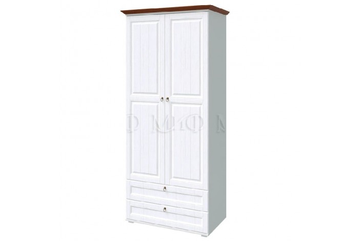 Гостиная Валенсия белый - орех - белый матовый