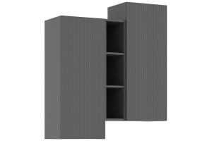 Гостиная "Оскар-1" (графит - графит софт)