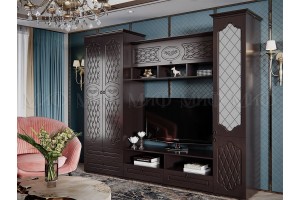 Гостиная "Престиж" (венге - шоколад)