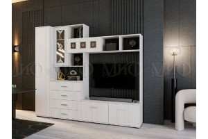 Гостиная "Белла" с пеналом (сандал светлый)