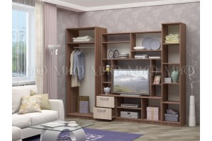 Гостиная "Флора" (ясень шимо светлый - ясень шимо темный)