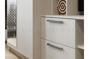 Гостиная "Флора" (сандал светлый - сандал светлый)