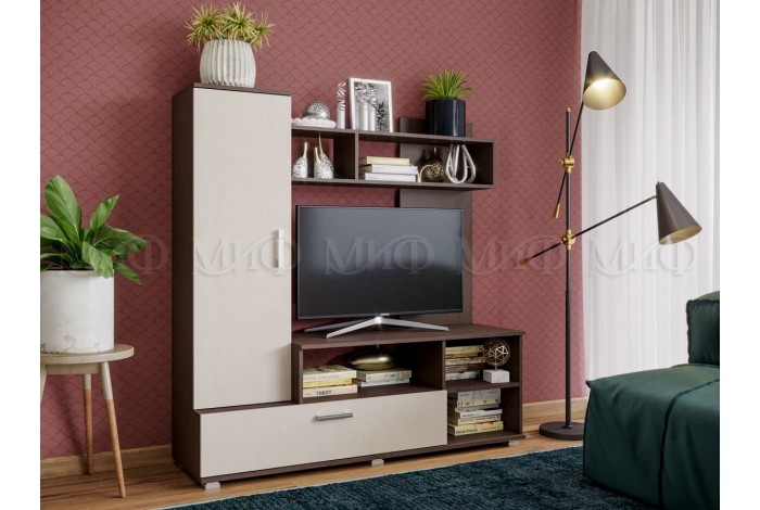 Гостиная Мини дуб беленый - венге