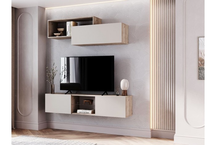 Гостиная Норд-1 дуб крафт серый - кашемир