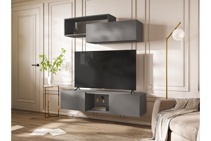 Гостиная Норд-1 графит - графит